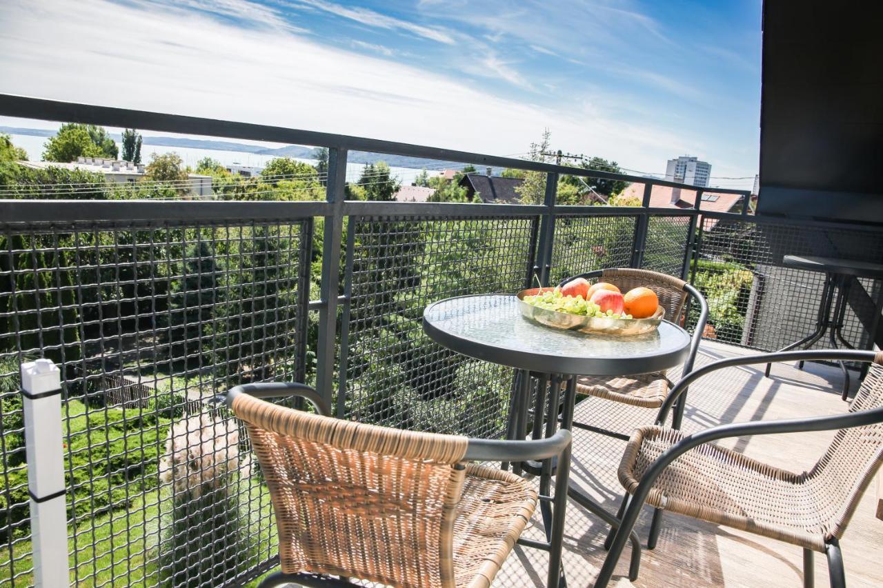 Balkon Apartmanhaz Panzio Balatonfüred Eksteriør bilde
